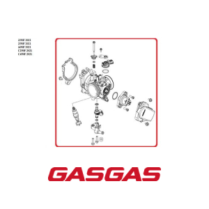 CORPO DE INJECAO COMPLETO GASGAS EX250F-350F-450F MC250F-450F 2021