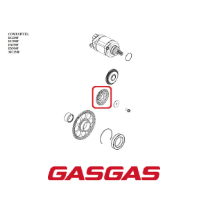 ENGRENAGEM CONECTORA DE PARTIDA GASGAS EC250F-350F EX250F-350F MC250F 2021