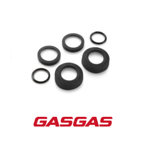 KIT DE VEDACAO DOS ROLAMENTOS DA RODA DIANTEIRA COM ANEIS FECTORY GASGAS EC250-300-250F-350F-450F 2021-2022