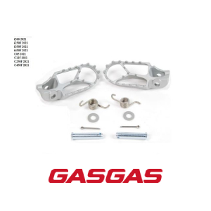 PAR DE PEDALEIRAS GASGAS EX300-250F-350F-450F MC85-125-250F-450F 2021 (79003040033)