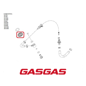 PORCA INFERIOR DA BOMBA DE COMBUSTIVEL GASGAS EC250-300-25F-350F EX300-250F-350F-450F MC250F-450F 2021 – 78107088014