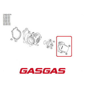 TAMPA DO TPS GASGAS EC250F-350F EX250F-350F-450F MC250F-450F 2021