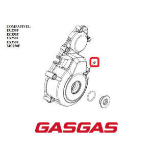 TAPS SEGO DA TAMPA DO MAGNETICO GASGAS EC250F-350F EX250F-350F MC250F 2021